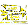 Sada polepu JAWA-žlutá
