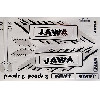 Sada polepu JAWA-bíla